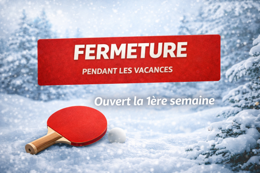 Horaires d'ouverture de la salle pour les vacances scolaires