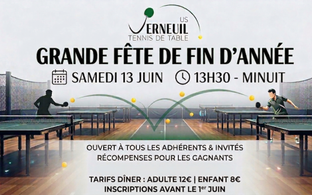 Tournoi et fête de fin d'année
